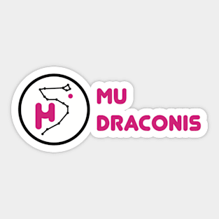 Mu Draconis Sticker